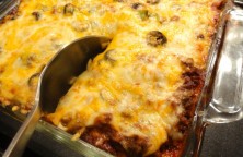 LindySez Mexican Lasagna Enchilada Casserole